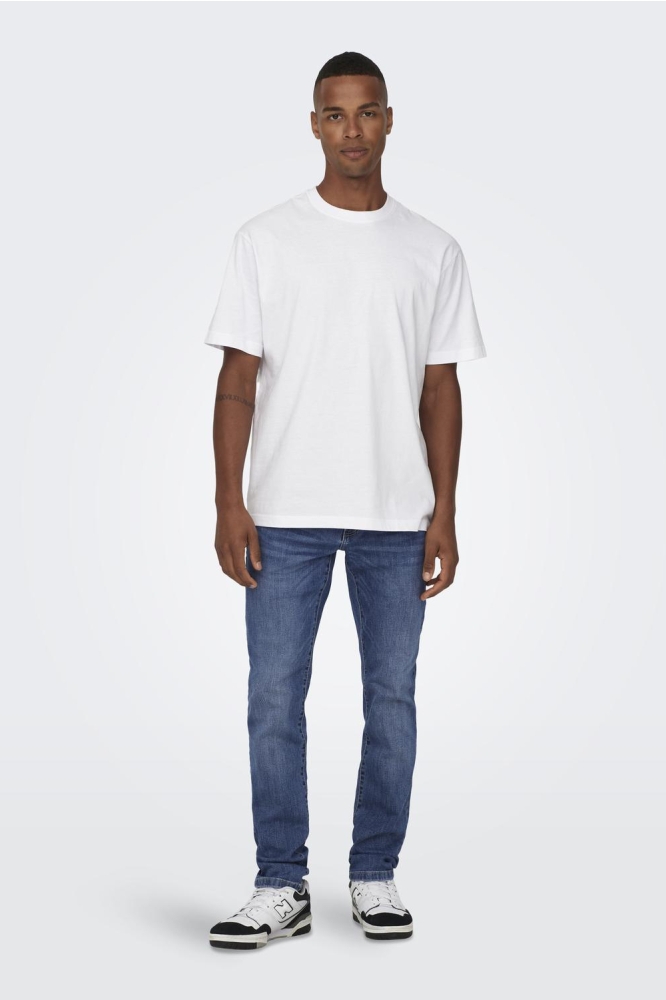 ONSWEFT REG. M. BLUE 6755 DNM JEANS 22026755 MEDIUM BLUE DENIM
